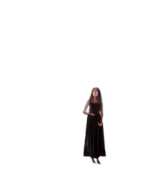 dress, hair, creature, umbrella transparent PNG cut-out