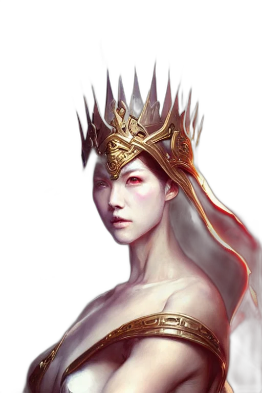 crown, fantasy art, concept art, photorealistic transparent PNG cut-out