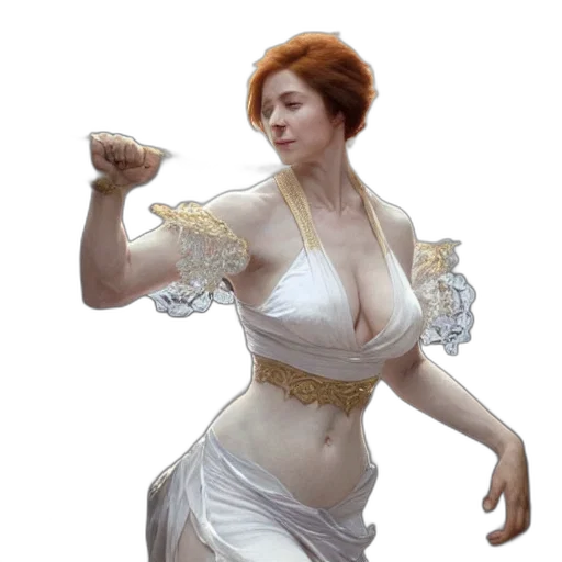 dress, jewelry, sword, staff, concept art, fantasy art, photorealistic, pixel art transparent PNG cut-out