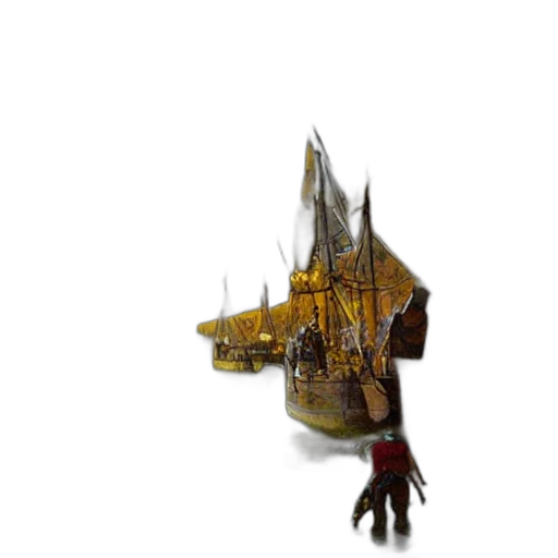 dragon, creature, weapon, staff transparent PNG cut-out