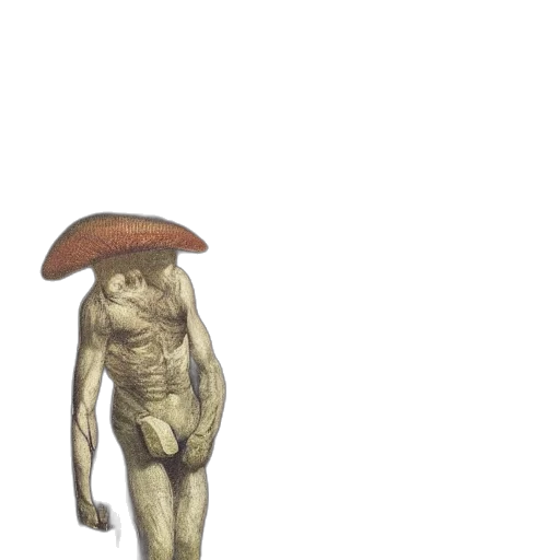 hat, creature, animal, staff transparent PNG cut-out