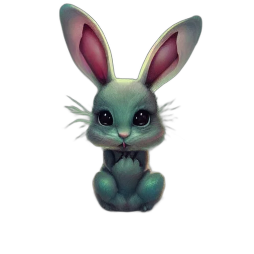 animal, creature, staff, 3d render, concept art, pixel art, fantasy art, pastel transparent PNG cut-out