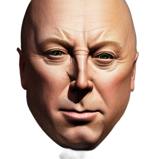 mask, face, robot, photorealistic transparent PNG cut-out