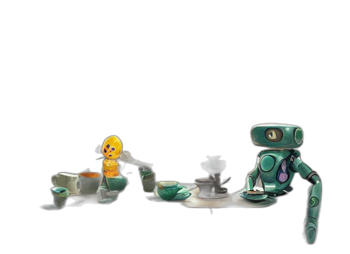 jewelry, robot, furniture, concept art transparent PNG cut-out