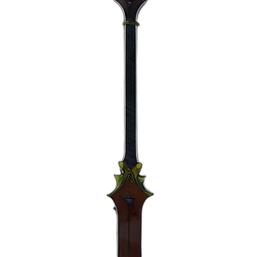 sword, staff, weapon, crown transparent PNG cut-out