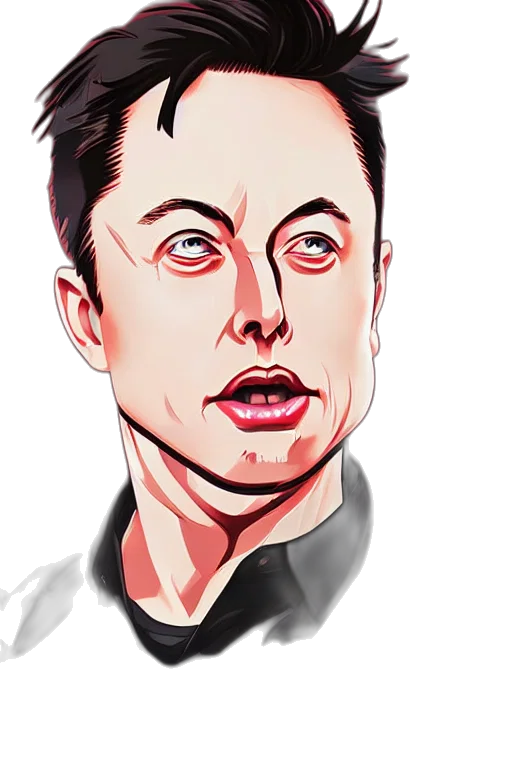 face, robot, cartoon, comic book art transparent PNG cut-out