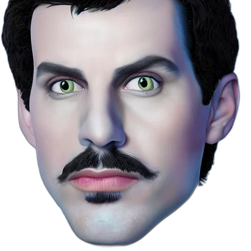 face, mask, staff, photorealistic transparent PNG cut-out