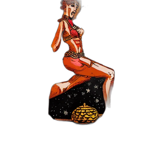 staff, jewelry, robot, concept art, fantasy art, pixel art, comic book art, outer space transparent PNG cut-out
