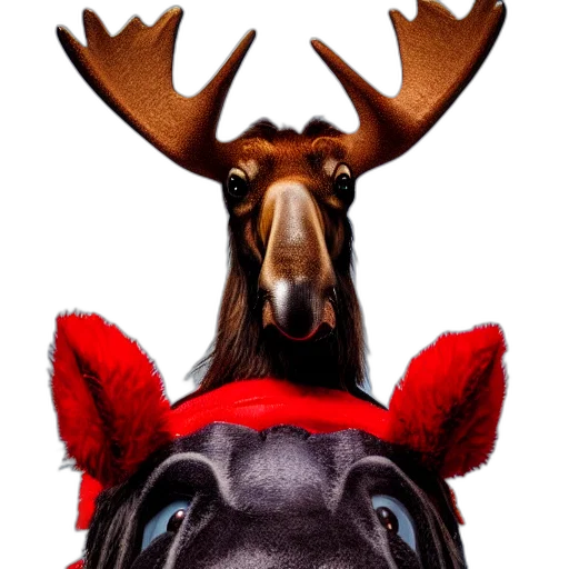 animal, crown, hat, mask, photorealistic, concept art, photo, realistic transparent PNG cut-out