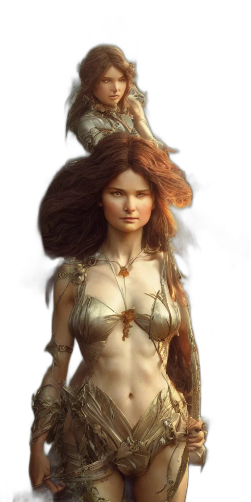 jewelry, dress, fantasy art, concept art transparent PNG cut-out