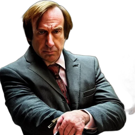 jacket, face, staff, hair, saul, goodman, rooster, medieval transparent PNG cut-out