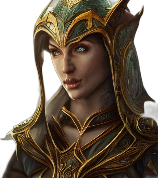 face, staff, crown, dragon, fantasy art, concept art, photorealistic, 3d render transparent PNG cut-out