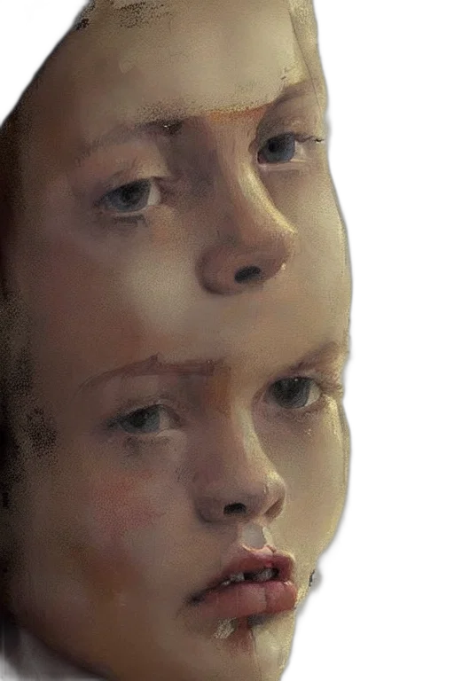 face, mask, robot, creature transparent PNG cut-out