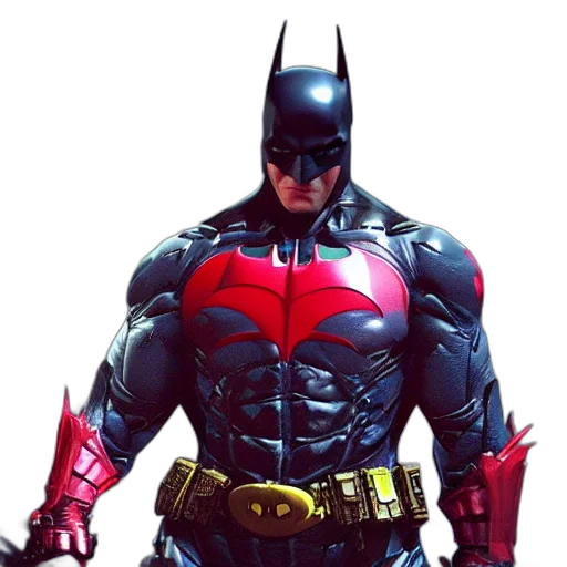 comic book art, concept art, 3d render, photorealistic, batman, arkham, knight, daredevil transparent PNG cut-out