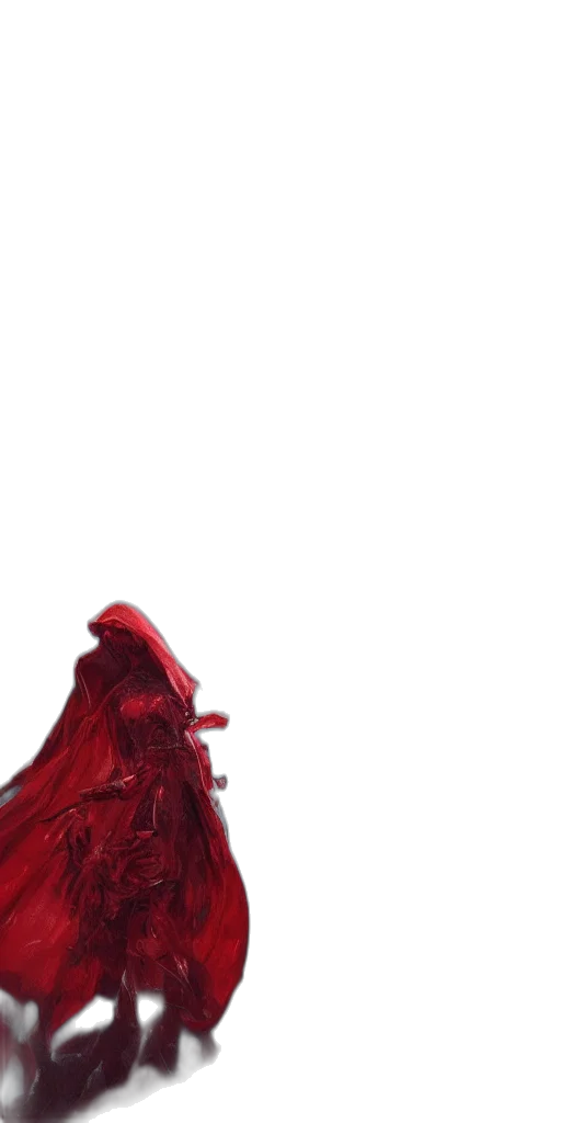 dress, mask, hair, creature transparent PNG cut-out