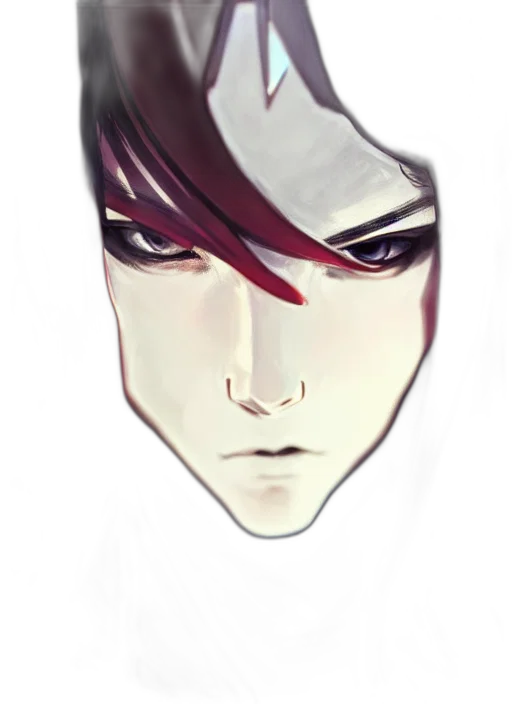 mask, face, creature, robot, concept art, anime, watercolor, pixel art transparent PNG cut-out