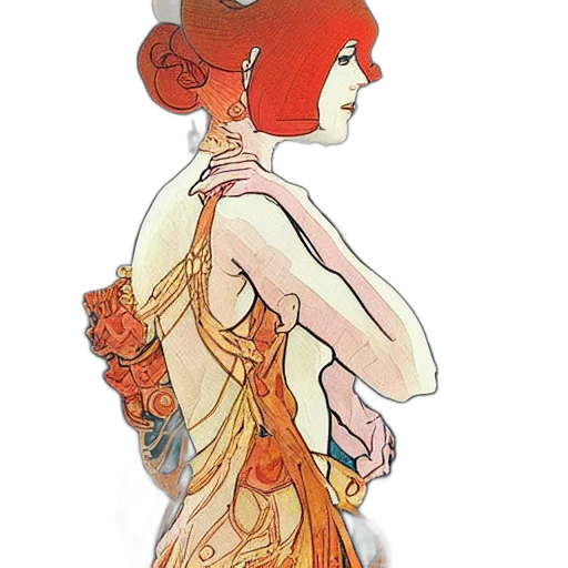 dress, jewelry, crown, watercolor, concept art, fantasy art, comic book art, fire transparent PNG cut-out