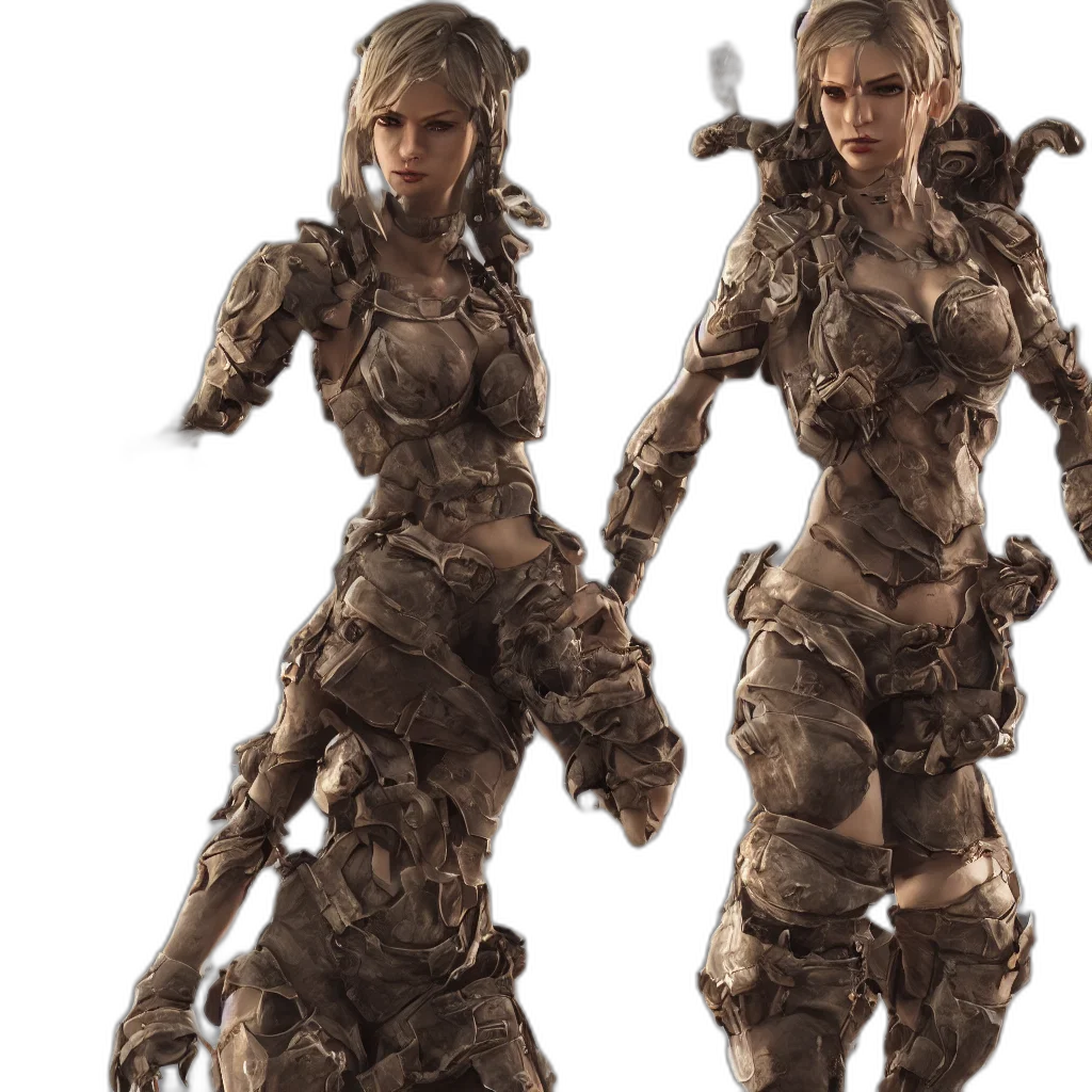 concept art, 3d render, fantasy art, cyberpunk transparent PNG cut-out