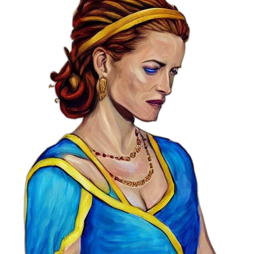 dress, jewelry, crown, face transparent PNG cut-out