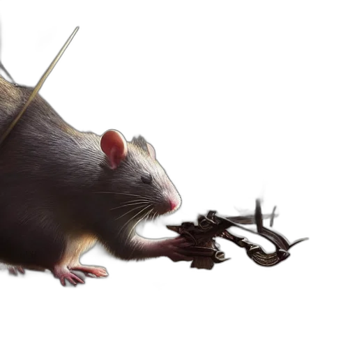 weapon, animal, food, staff, concept art, photorealistic, cyberpunk, fantasy art transparent PNG cut-out