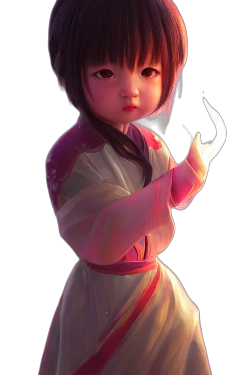 staff, face, dress, weapon, concept art, photorealistic, anime, fantasy art transparent PNG cut-out