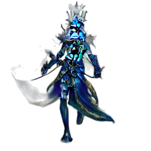 staff, mask, sword, weapon, concept art, fantasy art, 3d render, pixel art transparent PNG cut-out
