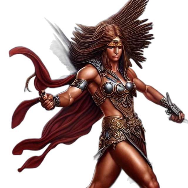fantasy art, concept art, comic book art, pixel art, amazon, warrior, artgerm, anne transparent PNG cut-out