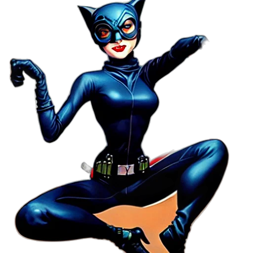 comic book art, concept art, cartoon, pixel art transparent PNG cut-out