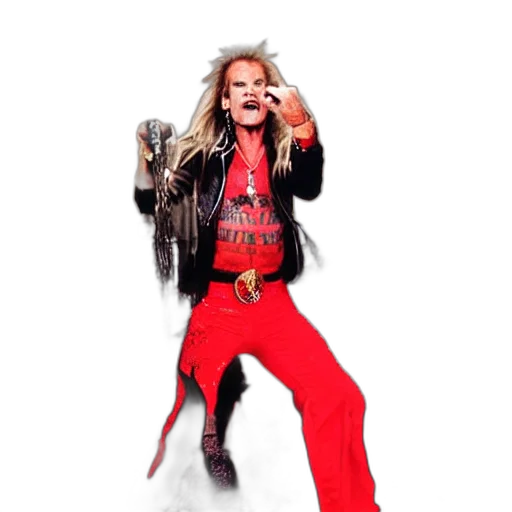 jacket, hair, david, lee, roth, singing, stage, van transparent PNG cut-out