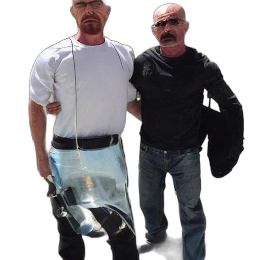 staff, jacket, mask, robot transparent PNG cut-out