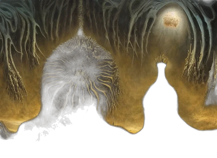 hair, creature, crown, concept art transparent PNG cut-out