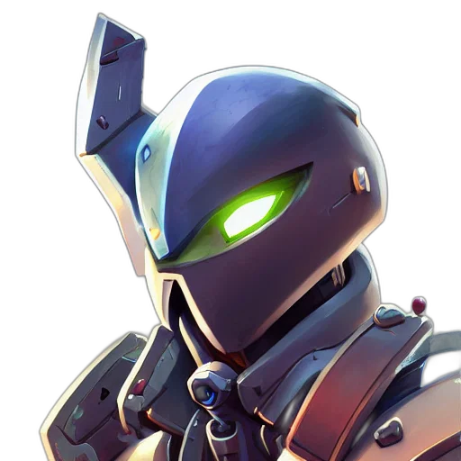 robot, weapon, face, sword transparent PNG cut-out