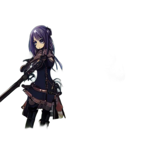 weapon, sword, staff, anime, fantasy art, pixel art, concept art, dark transparent PNG cut-out