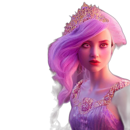 crown, fantasy art, concept art, 3d render transparent PNG cut-out