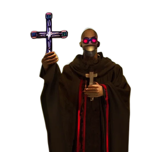 staff, weapon, sword, robot transparent PNG cut-out