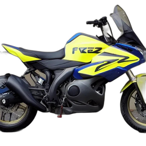 photorealistic, 3d render, fzr transparent PNG cut-out