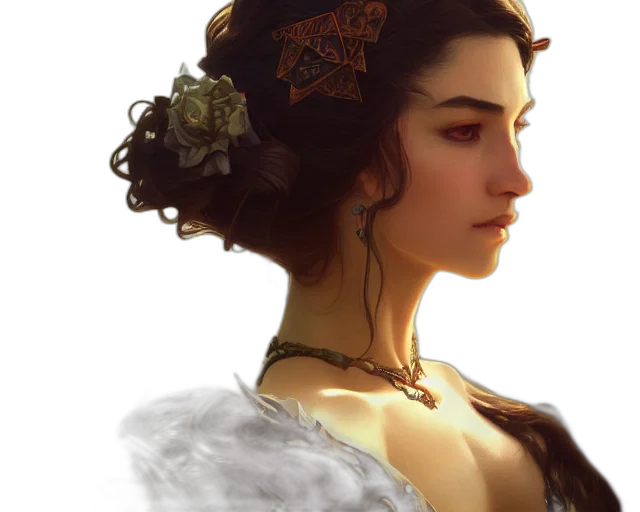 crown, face, dragon, jewelry, fantasy art, photorealistic, concept art, oil painting transparent PNG cut-out