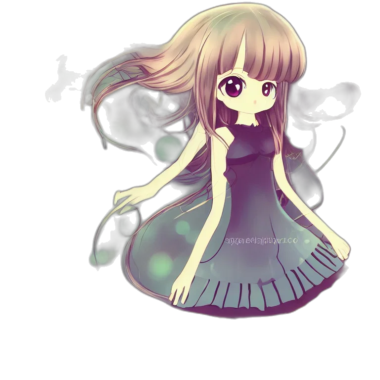 dress, mask, creature, anime transparent PNG cut-out