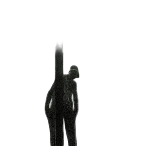 staff, robot, sword, dress, 3d render, concept art, photorealistic, fantasy art transparent PNG cut-out