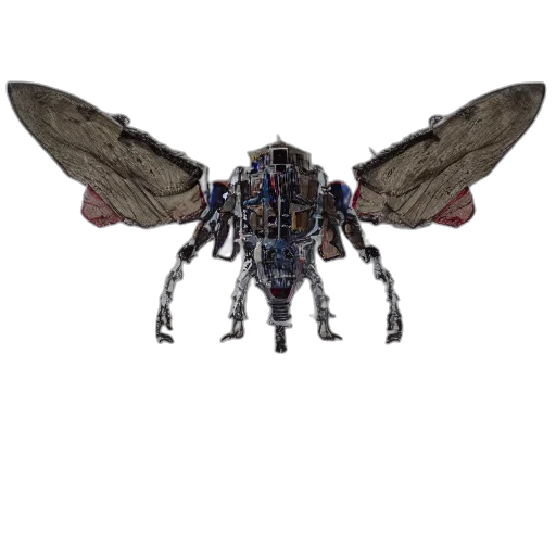 robot, creature, animal, dragon transparent PNG cut-out