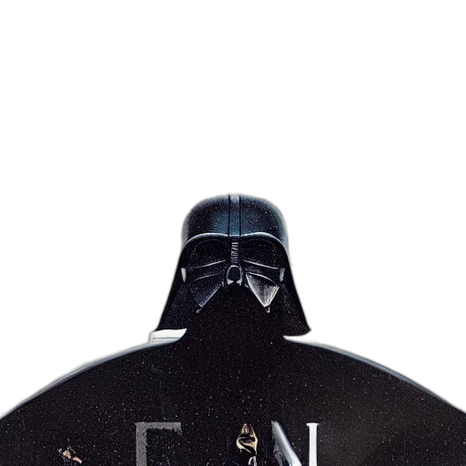 mask, jacket, crown, staff, concept art, 3d render, dark, empire transparent PNG cut-out