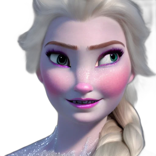 face, 3d render, photorealistic, concept art transparent PNG cut-out