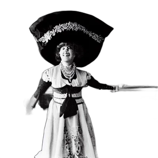 staff, hat, crown, dress transparent PNG cut-out