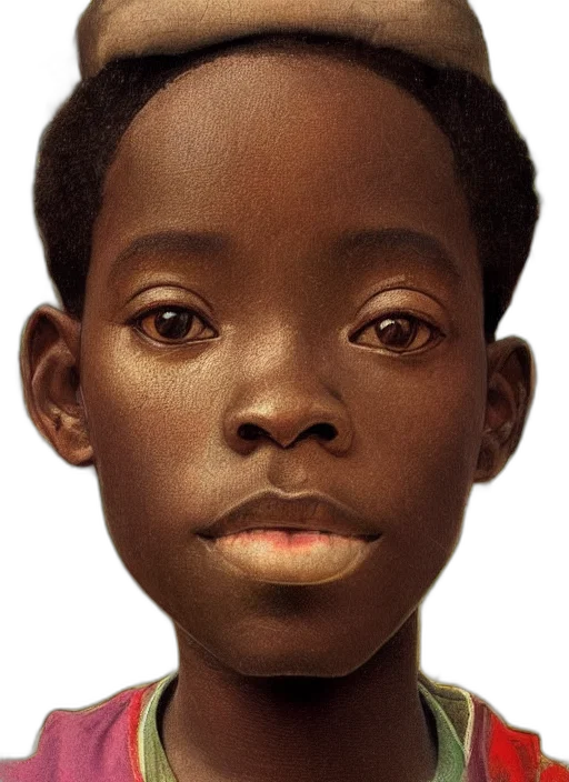 face, crown, hair, mask, photorealistic, concept art, 3d render, oil painting transparent PNG cut-out