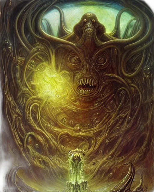 creature, mask, face, crown, fantasy art, concept art, comic book art, oil painting transparent PNG cut-out