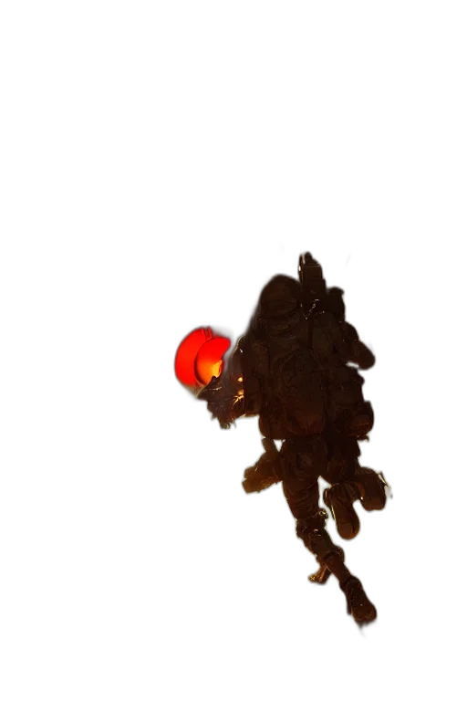 dragon, mask, staff, umbrella, 3d render, concept art, photorealistic, pixel art transparent PNG cut-out