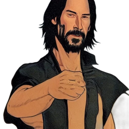jacket, hair, weapon, animal transparent PNG cut-out