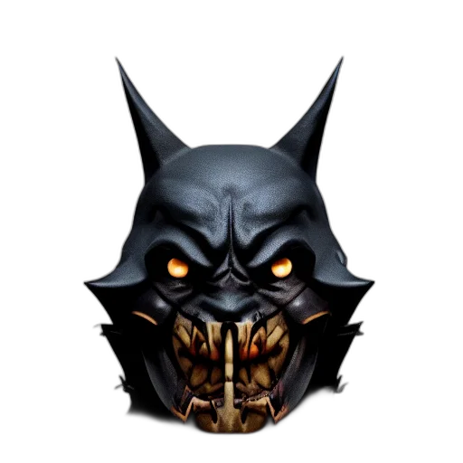 mask, face, crown, concept art, pixel art, fantasy art, comic book art, dark transparent PNG cut-out