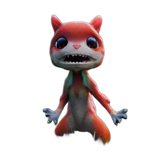 creature, animal, dragon, staff, 3d render, concept art, photorealistic, fantasy art transparent PNG cut-out