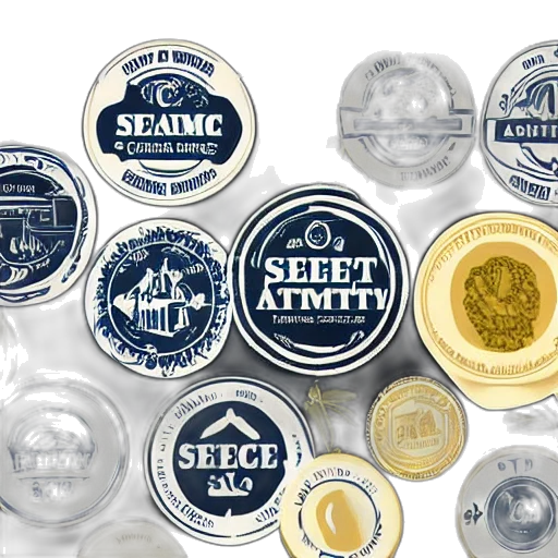 seal, authenticity, trusted, traditional transparent PNG cut-out